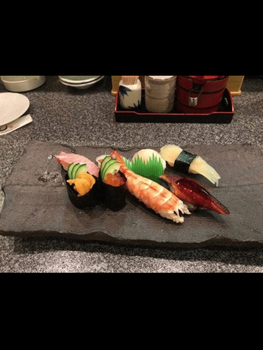 行きつけの町のお寿司屋